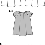 Patrón Burda 9438 Vestido y Top - Ribes y Casals