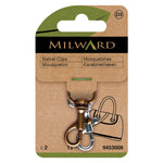 Mosquetones Giratorios Mini Bronce-Niquel - Ribes y Casals