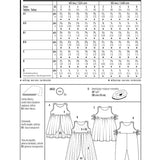 Patrón Burda 9460 Vestido y Mono - Ribes y Casals