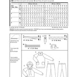 Patrón Burda 9482 Combinación - Ribes y Casals