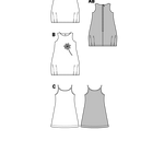 Patrón Burda 9544 Vestido - Ribes y Casals