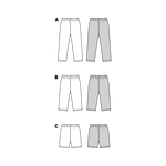 Patrón Burda 9615 Leggins - Ribes y Casals