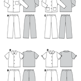 Patrón Burda 9747 Pijama - Ribes y Casals