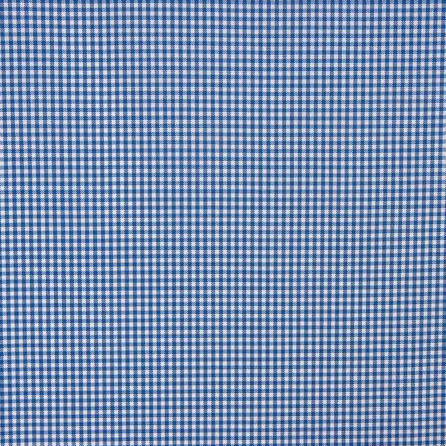 Camisería Algodón Vichy Azul-Blanco - Ribes y Casals