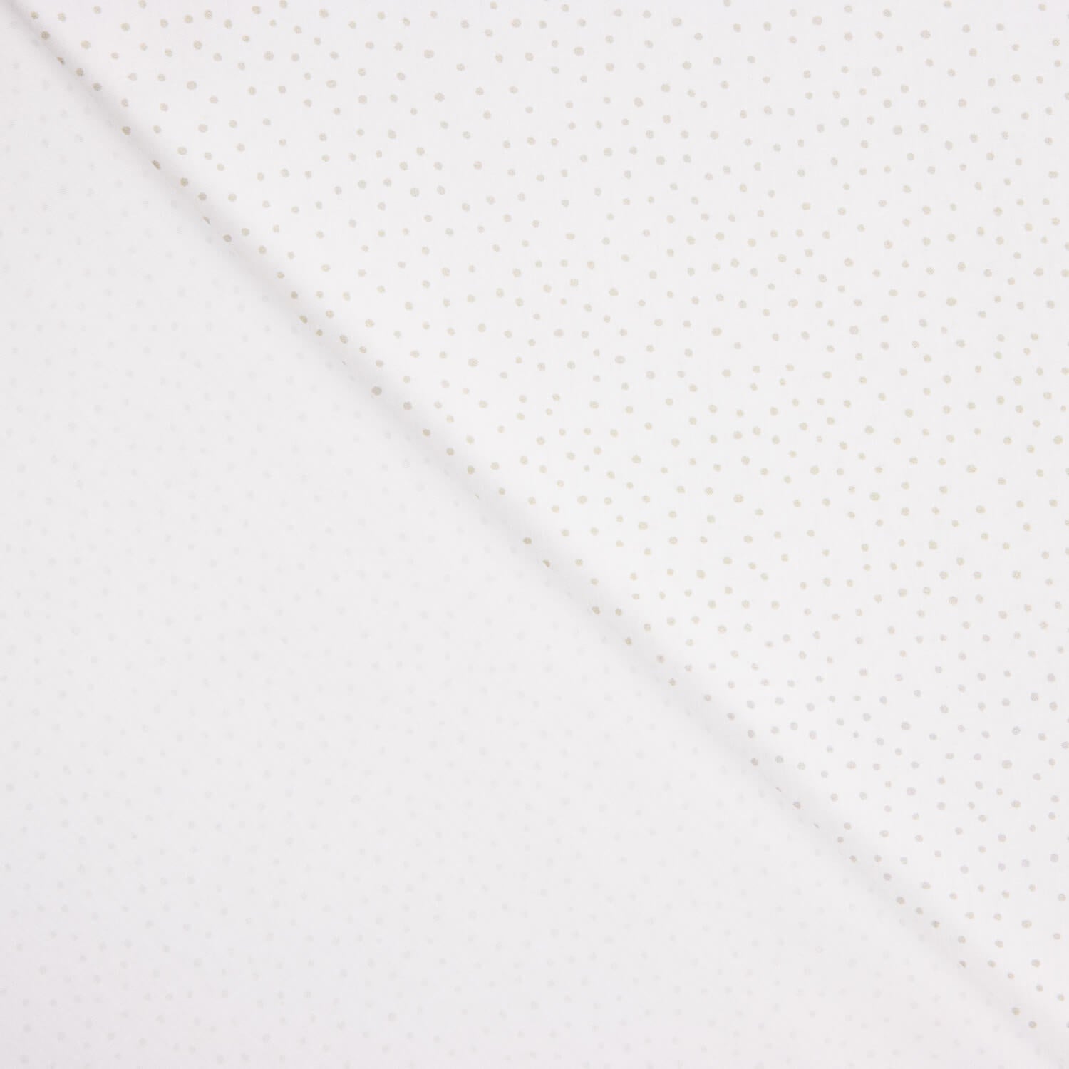 Percal Estampado Puntitos Verde Suave-Blanco - Ribes y Casals