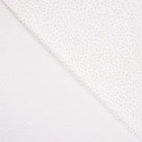 Percal Estampado Puntitos Verde Suave-Blanco - Ribes y Casals