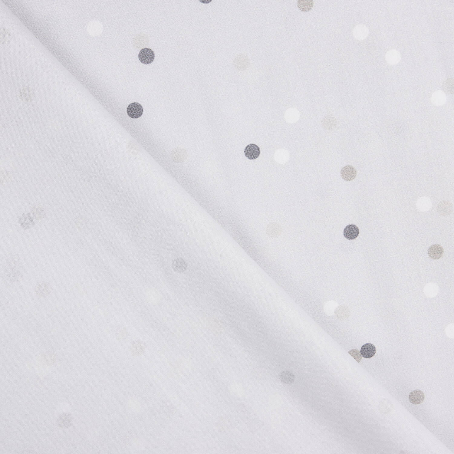 Percal Estampado Confeti Gris - Ribes y Casals