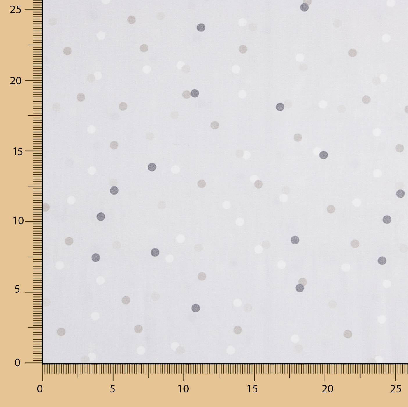 Percal Estampado Confeti Gris - Ribes y Casals