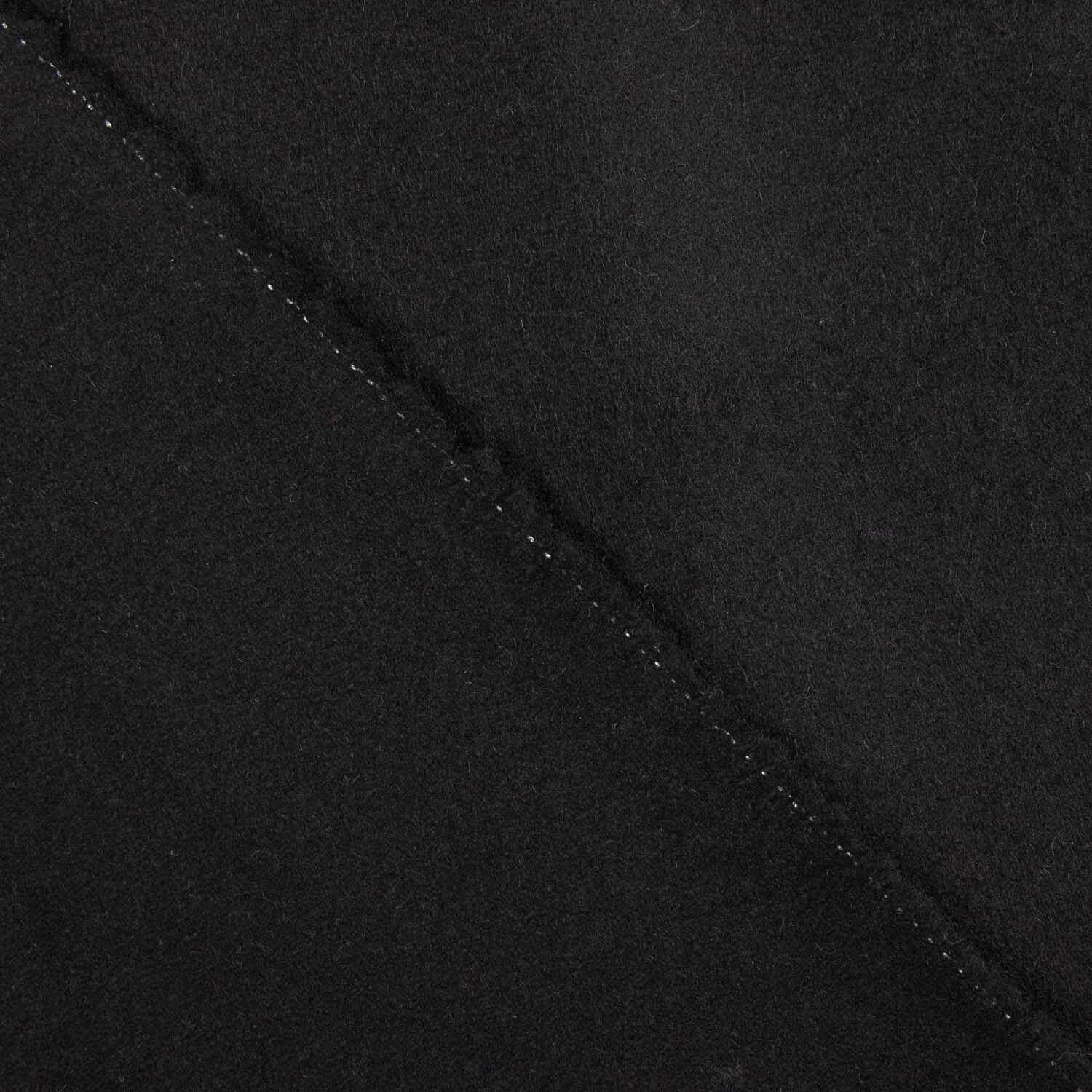 Abrigo Paño de Lana Negro - Ribes y Casals