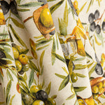 Loneta Estampada Aceitunas y Aceite de Oliva - Ribes y Casals