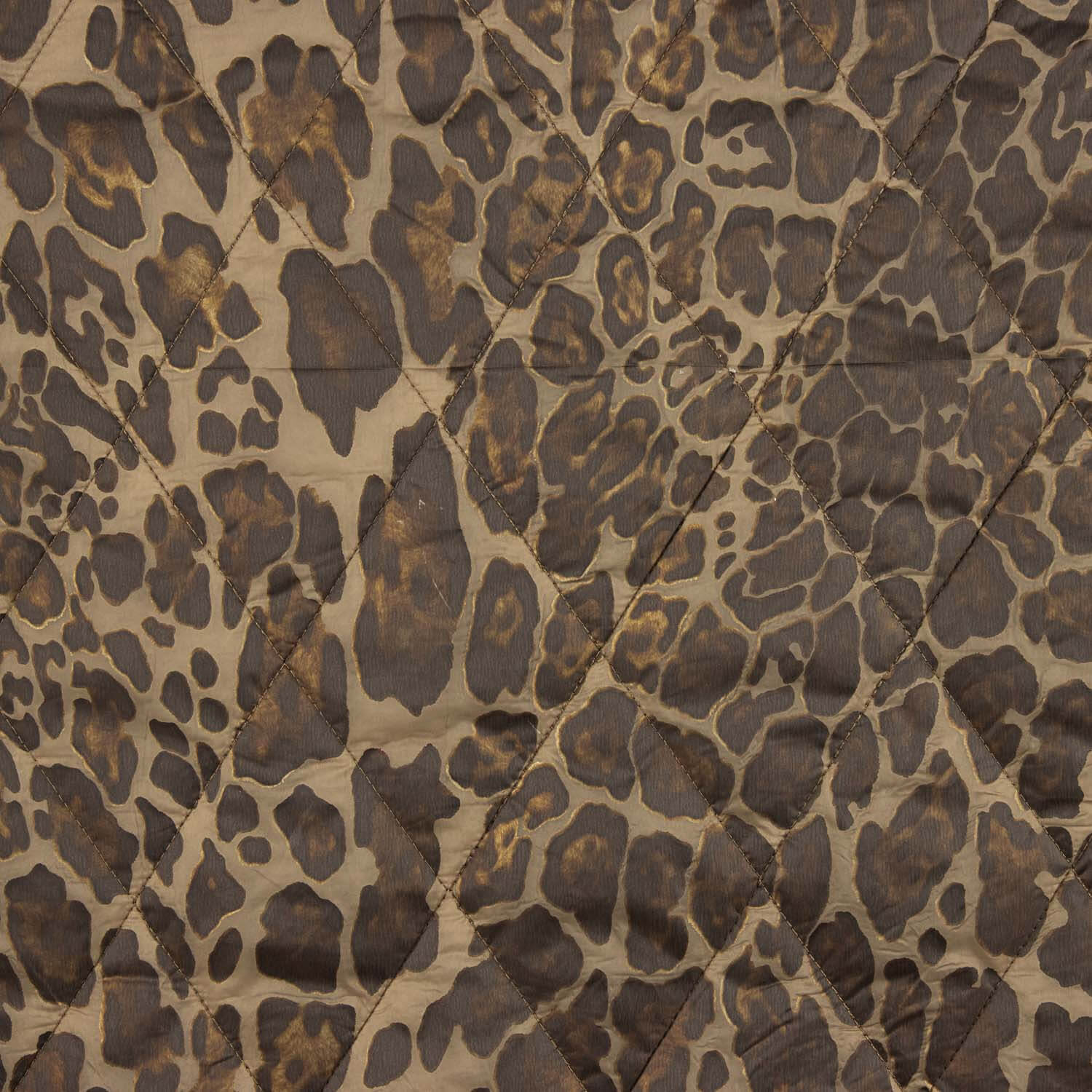 Acolchada Ligera Doble Cara Animal Print y Ocre - Ribes y Casals