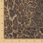 Acolchada Ligera Doble Cara Animal Print y Ocre - Ribes y Casals