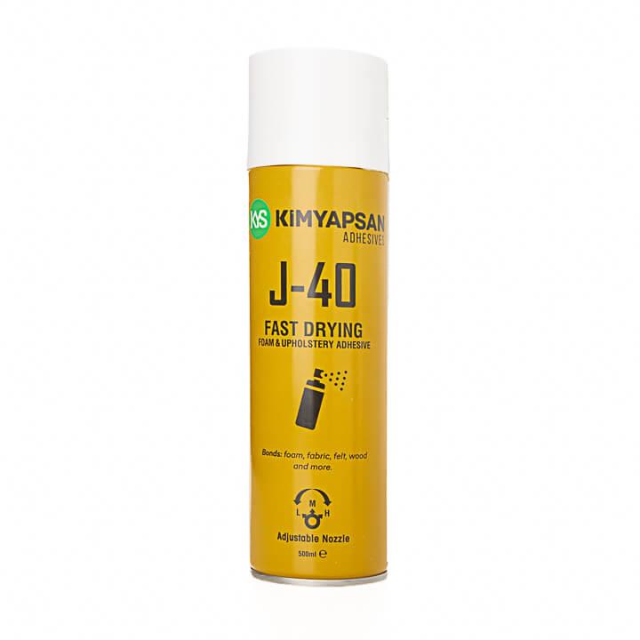 Adhesivo en Spray Kimyapsan J-40 500 ml para Tapicería y Techos de Coche - Ribes y Casals