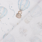 Percal Estampado Globos y Aviones Azul - Ribes y Casals