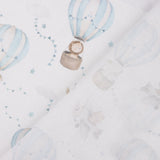 Percal Estampado Globos y Aviones Azul - Ribes y Casals