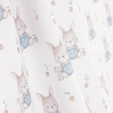 Percal Estampado Conejitos Azul - Ribes y Casals