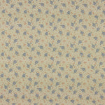 Percal Estampado Florecitas Azul y Rosa - Ribes y Casals