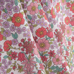 Percal Estampado Jardín Floral Rosa - Ribes y Casals