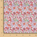 Percal Estampado Jardín Floral Rosa - Ribes y Casals