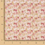 Percal Estampado Flores Silvestres Rosa - Ribes y Casals