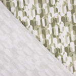 Percal Estampado Geométrico Retro Beige - Ribes y Casals