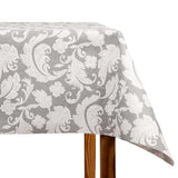 Mantel Resinado Floral Gris - Ribes y Casals