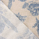 Mantel Resinado Toile Nature Azul - Ribes y Casals