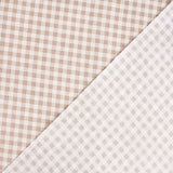 Mantel Anti Manchas Vichy Beige - Ribes y Casals