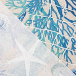 Mantel Resinada Marino Corales Azul - Ribes y Casals