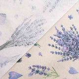 Mantel Resinada Lavanda Corazones - Ribes y Casals