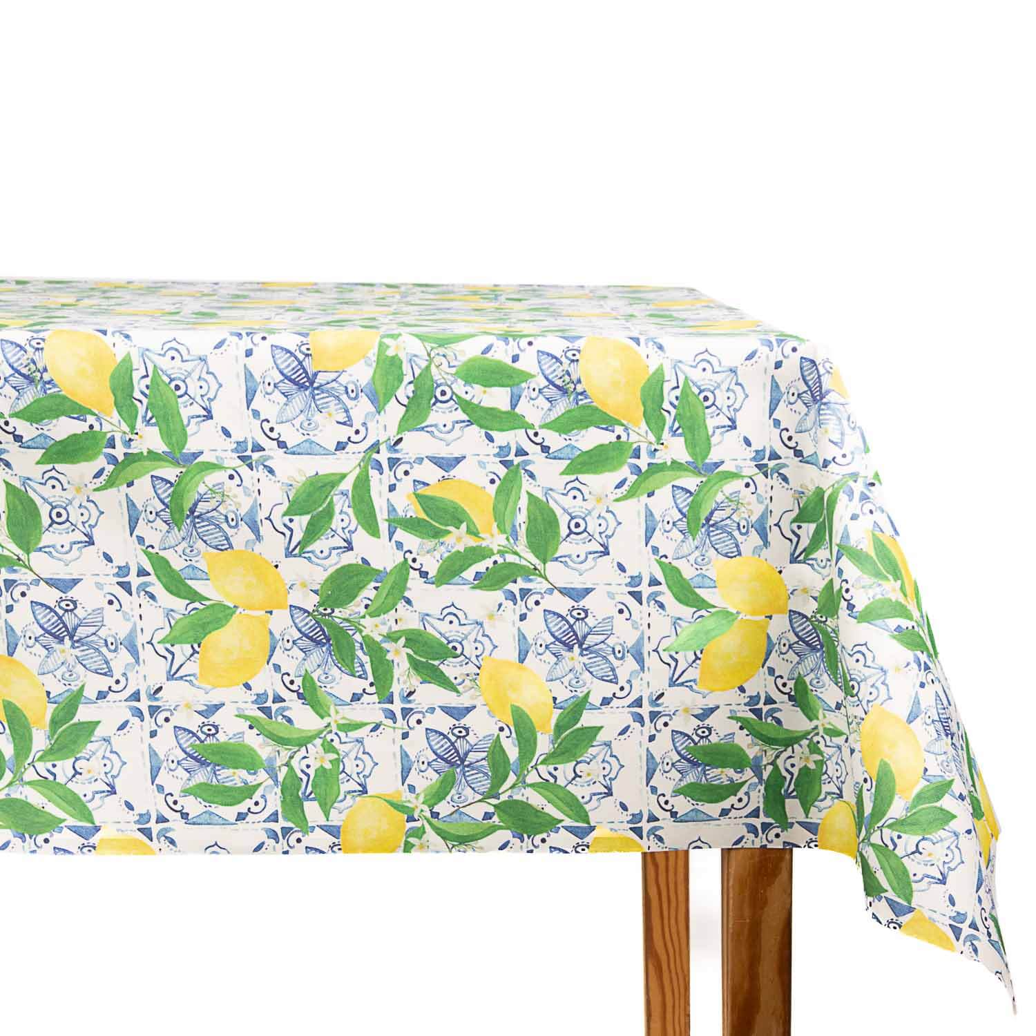 Resinada Antimanchas Limones Azulejos - Ribes y Casals