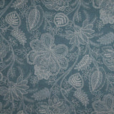 Loneta Efecto Lino Floral Provenzal Azul - Ribes y Casals