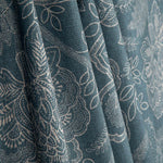 Loneta Efecto Lino Floral Provenzal Azul - Ribes y Casals