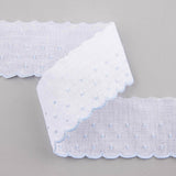 Tira de Batista Blanco y Azul 30 mm - Ribes y Casals
