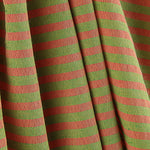 Bámbula Ligera Rayas Bicolor Coral y Verde - Ribes y Casals