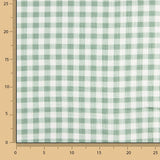 Bambula Doble Gasa Cuadros Verdes - Ribes y Casals