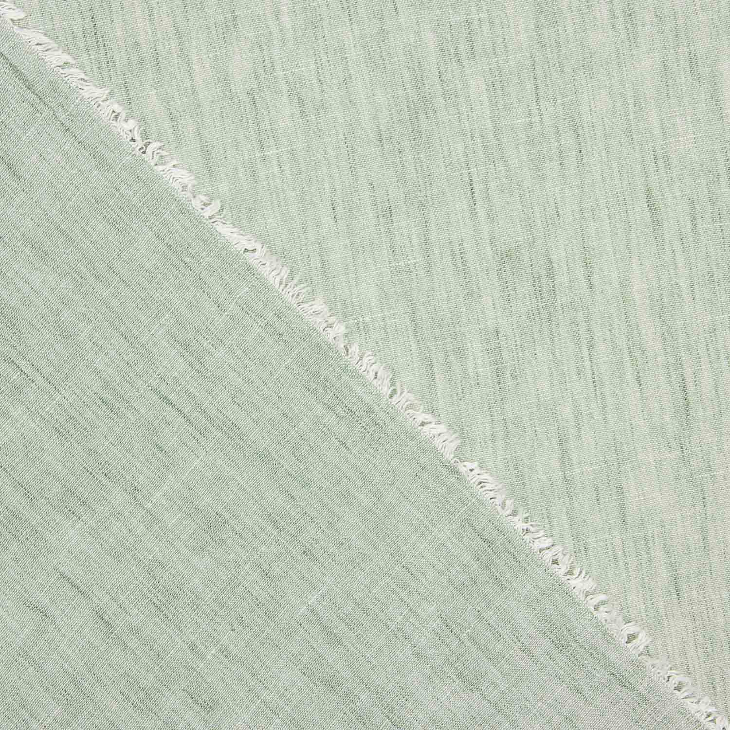 Retal Poliéster Imitación Lino Verde Claro Vigoré - Varias medidas x ancho de 150 cm - Ribes y Casals