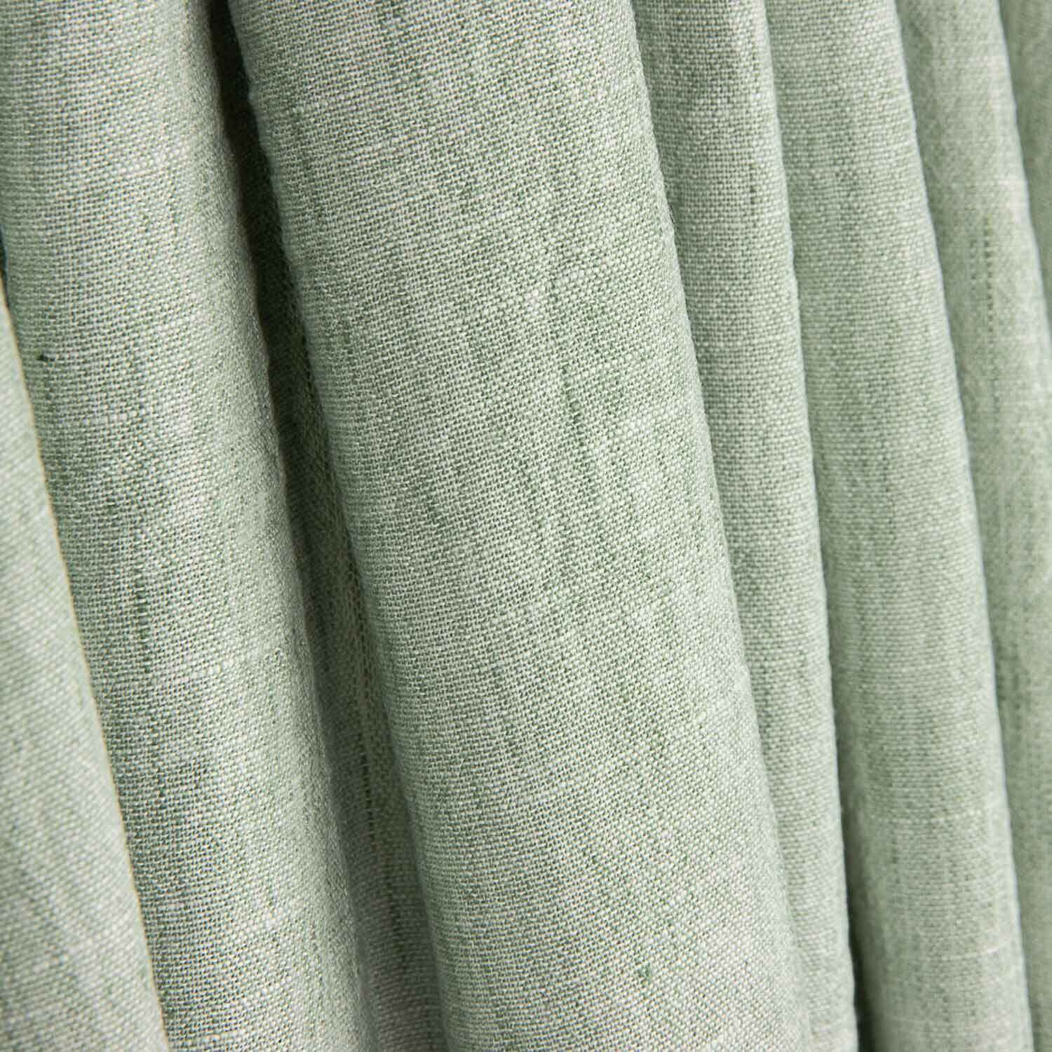 Retal Poliéster Imitación Lino Verde Claro Vigoré - Varias medidas x ancho de 150 cm - Ribes y Casals