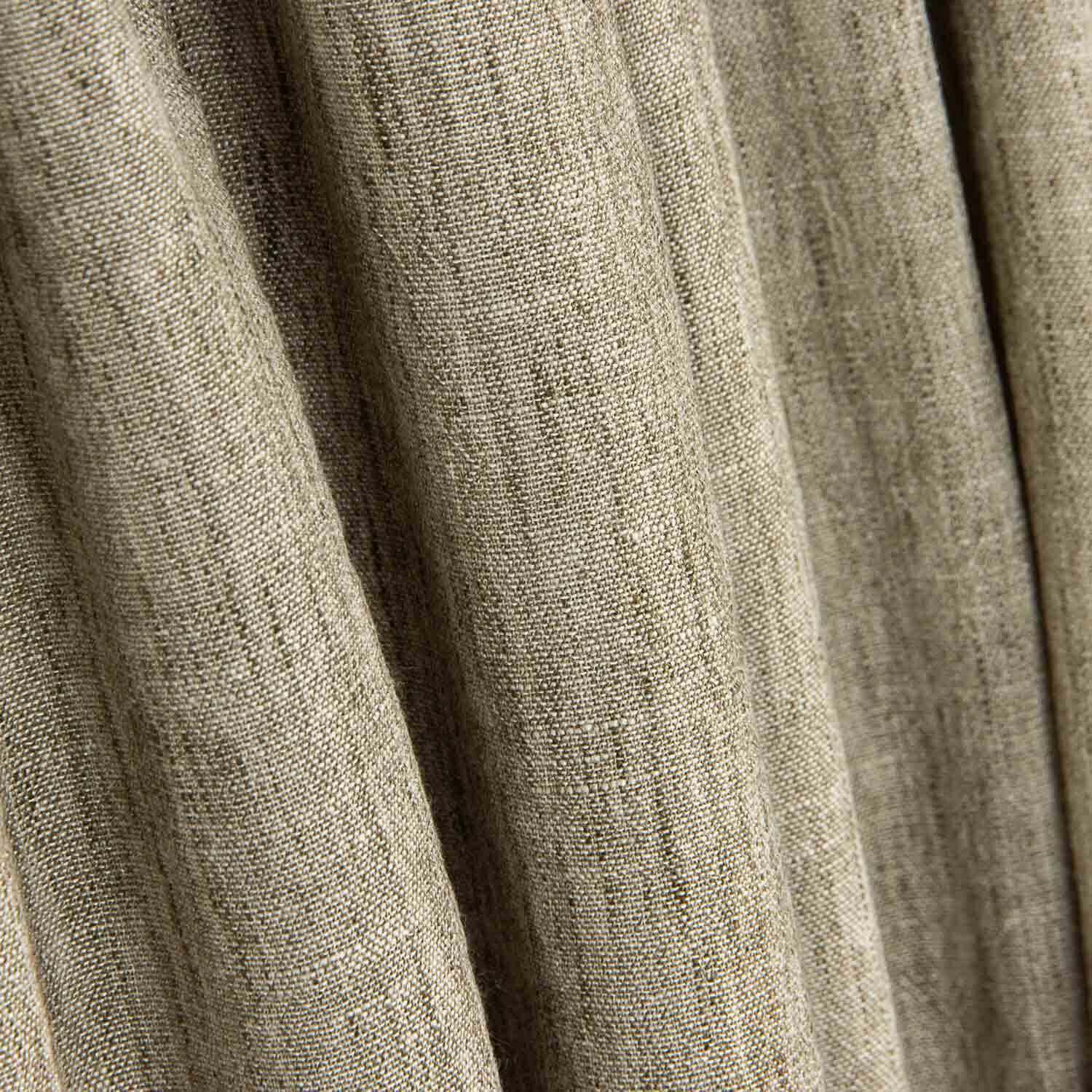Poliéster Imitación Lino Verde Oscuro Vigoré - Ribes y Casals