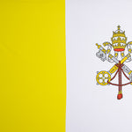 Panel Bandera Vaticano con Escudo - Ribes y Casals