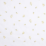 Batista Algodón Bordada Margaritas Blanca - Ribes y Casals