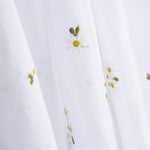 Batista Algodón Bordada Margaritas Blanca - Ribes y Casals