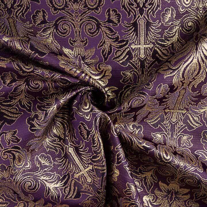 Brocado Versailles Amatista y Oro - Ribes y Casals