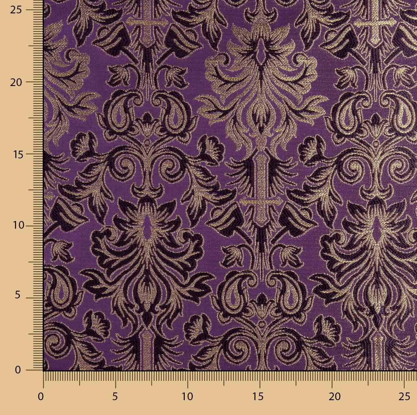 Brocado Versailles Amatista y Oro - Ribes y Casals