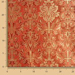 Brocado Versailles Rubí y Oro - Ribes y Casals
