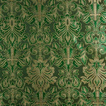 Brocado Versailles Verde y Oro - Ribes y Casals