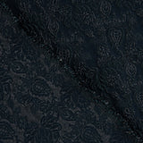 Brocado Océano Imperial Azul Marino Plata - Ribes y Casals