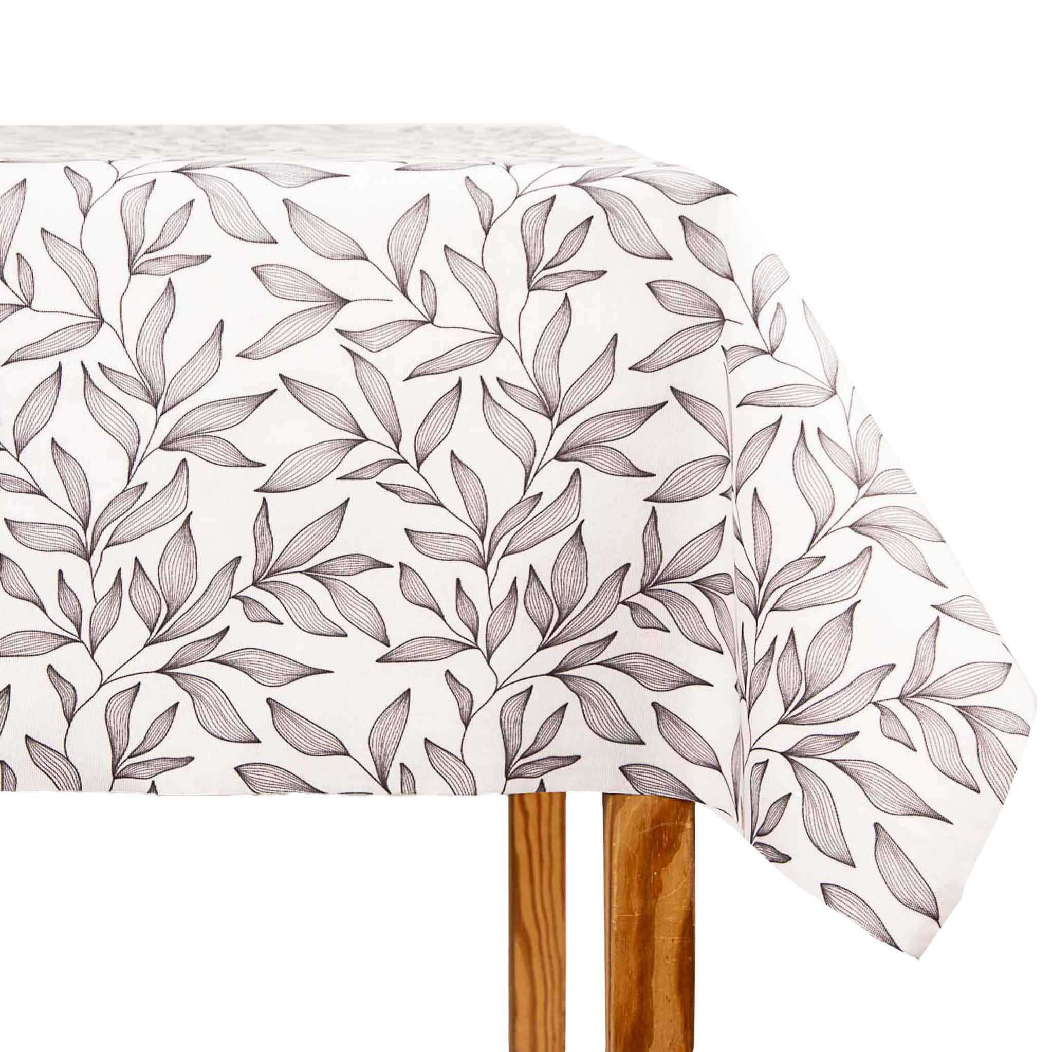 Mantel Resinado Antimanchas Hojas - Ribes y Casals