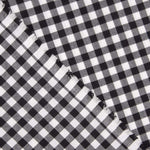 Cuadros Vichy Basic Negro Grande 8 mm - Ribes y Casals