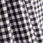 Cuadros Vichy Basic Negro Grande 8 mm - Ribes y Casals